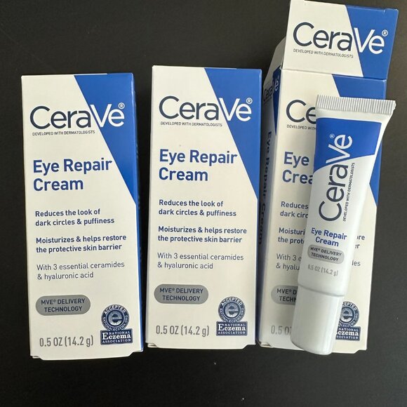 6 Total Items, 3 of the Skin Renewing Eye Cream and 3 of the Eye Repair Cream - Picture 6 of 6